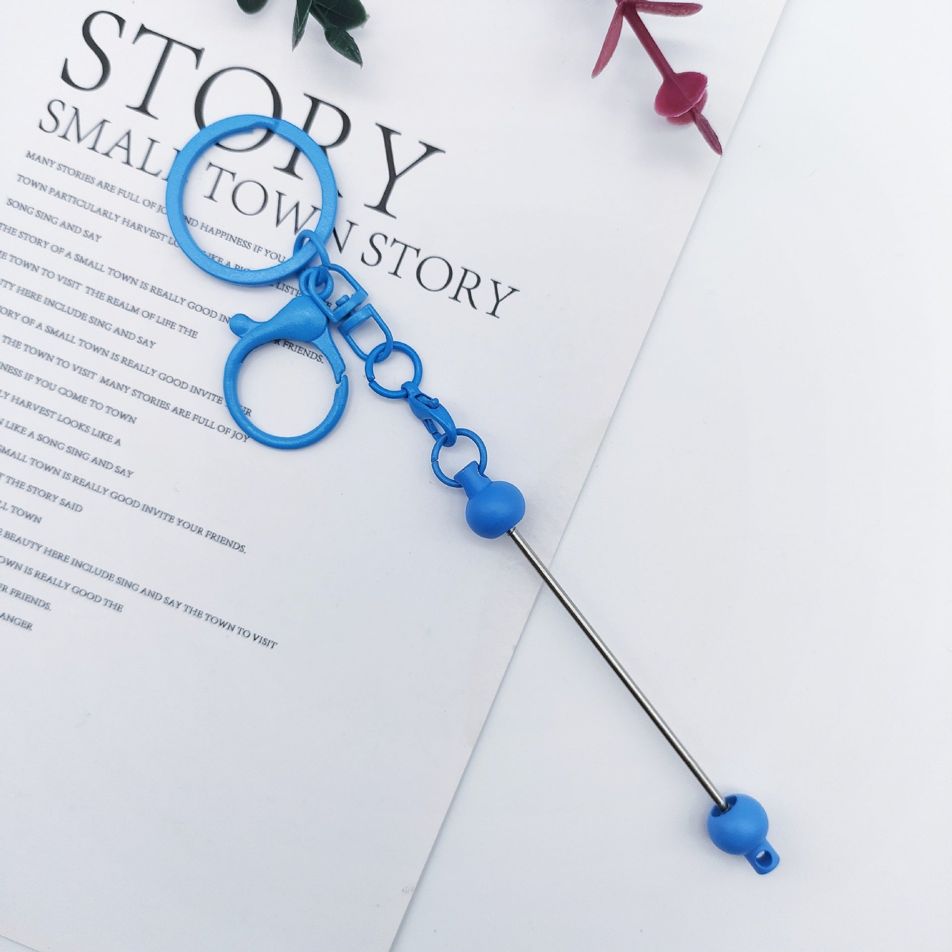 Wholesale DIY Personalized Baked Paint Color Cute Keychains